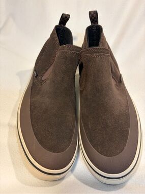 Vans Brown Mid-Slip shoe - Brown
